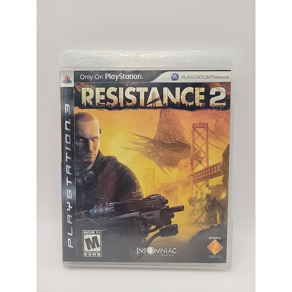 Sony Playstation3 PS3 Resistance 2 (2008) Case And Disc Only No Manual